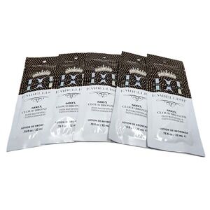5pk Embellish 600X Cloud Bronzer Tanning Lotion Packets Elite Mattifying 0.75oz